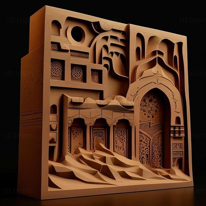 3D model Madinah (STL)